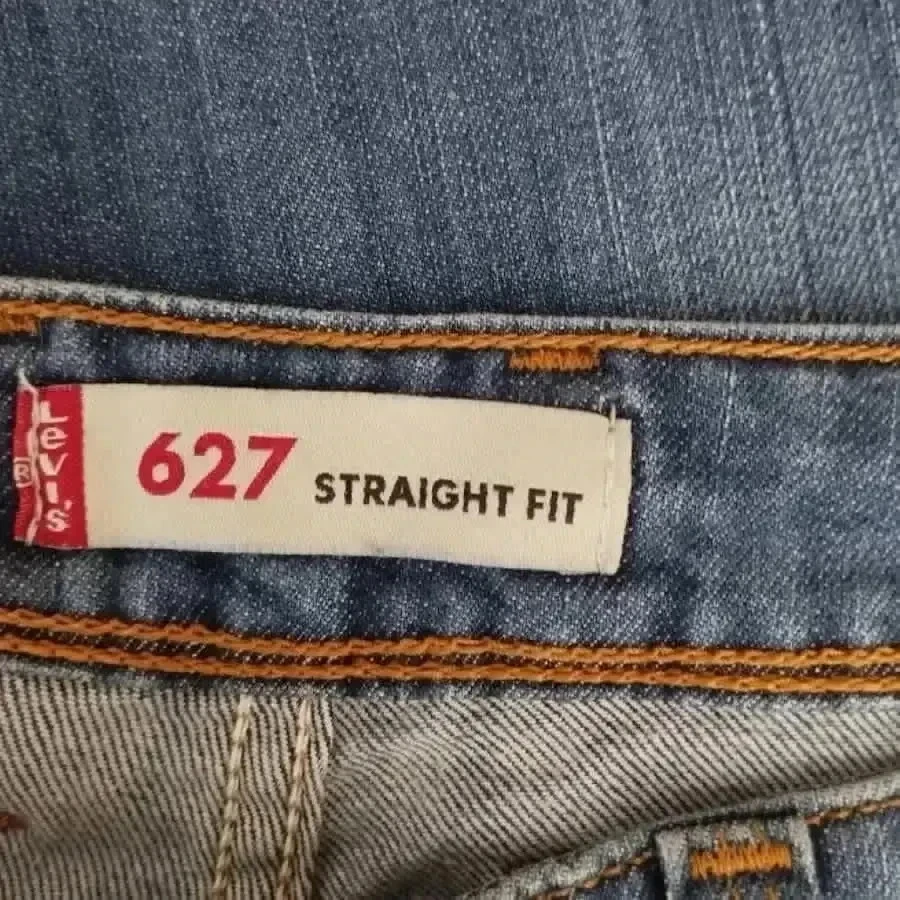 Levi's vintage y2k 627 straight fit - high waist - stretchy - vintage blue – photo 12